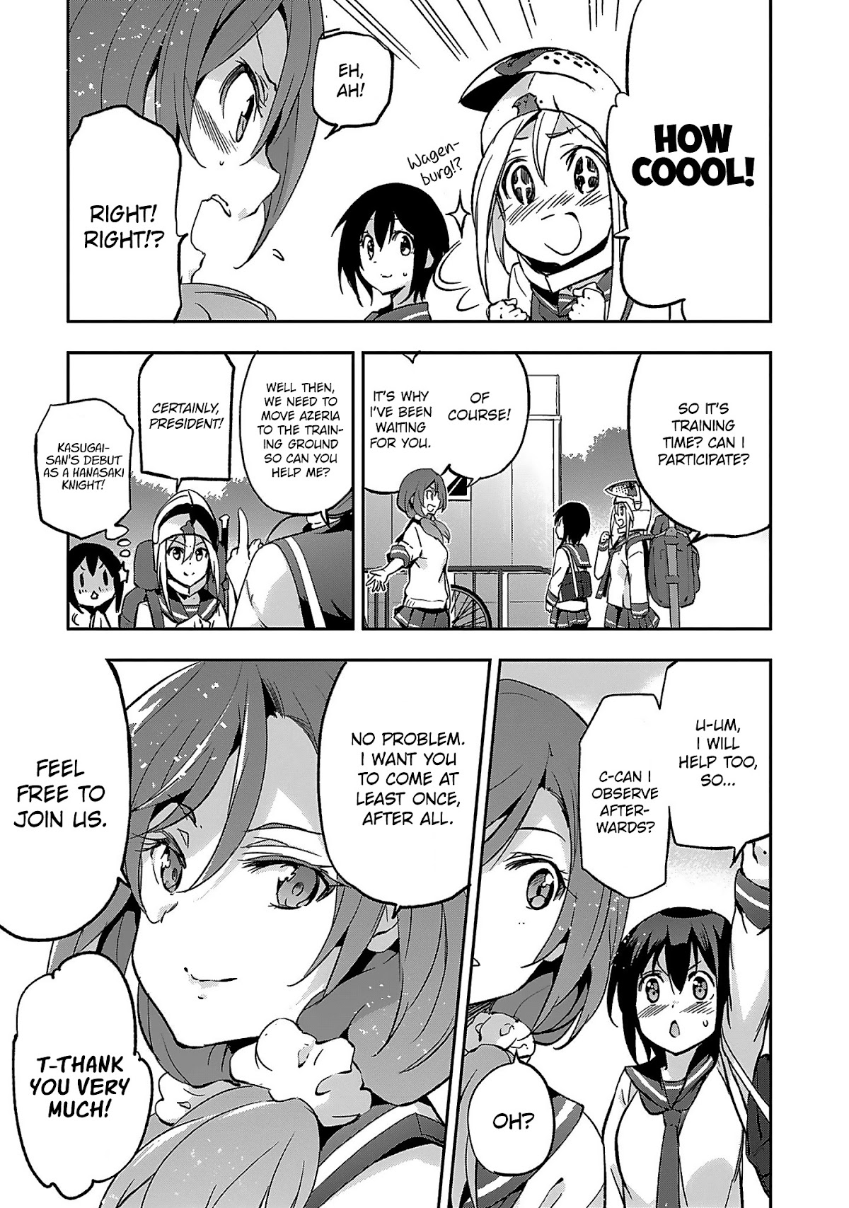 Shoujo Kishidan x Knight Tale Chapter 4 page 7 - Chapter 4: Act 4