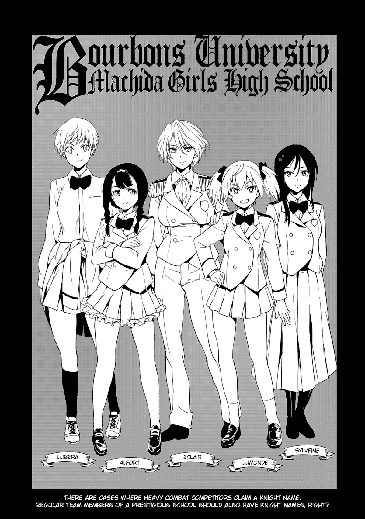 Shoujo Kishidan x Knight Tale Chapter 5.5 page 2 - Chapter 5.5: Omake and Origin