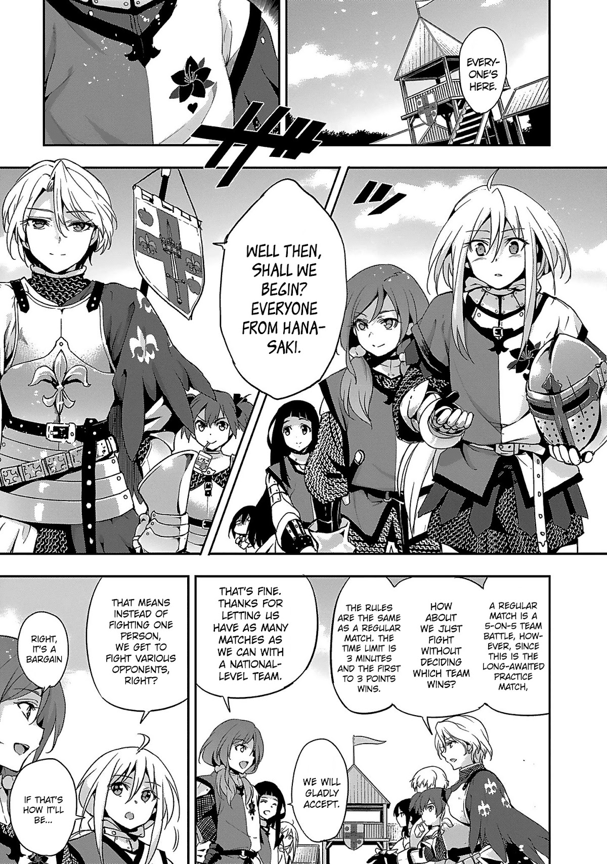Shoujo Kishidan x Knight Tale Chapter 5 page 13 - Chapter 5: Act 5