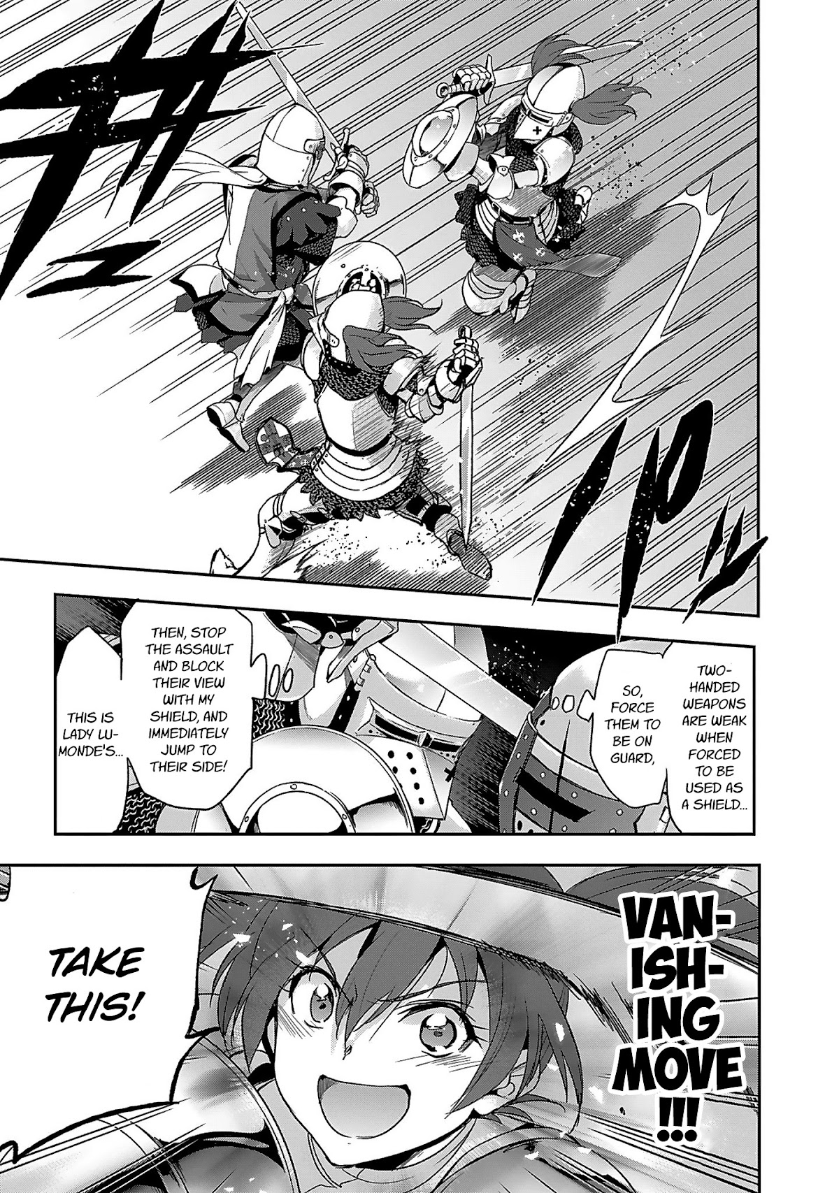 Shoujo Kishidan x Knight Tale Chapter 5 page 21 - Chapter 5: Act 5