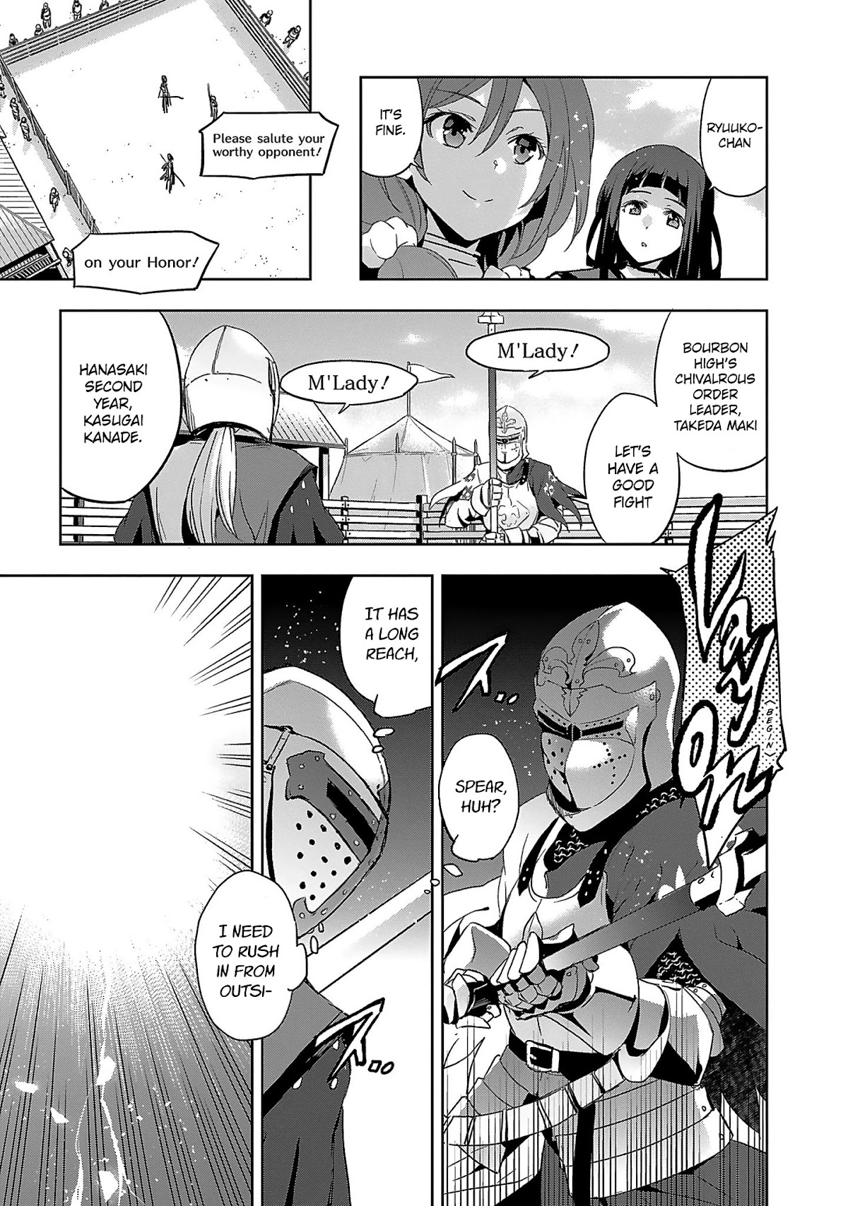 Shoujo Kishidan x Knight Tale Chapter 5 page 27 - Chapter 5: Act 5