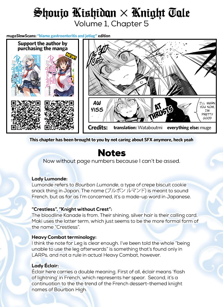 Shoujo Kishidan x Knight Tale Chapter 5 page 29 - Chapter 5: Act 5