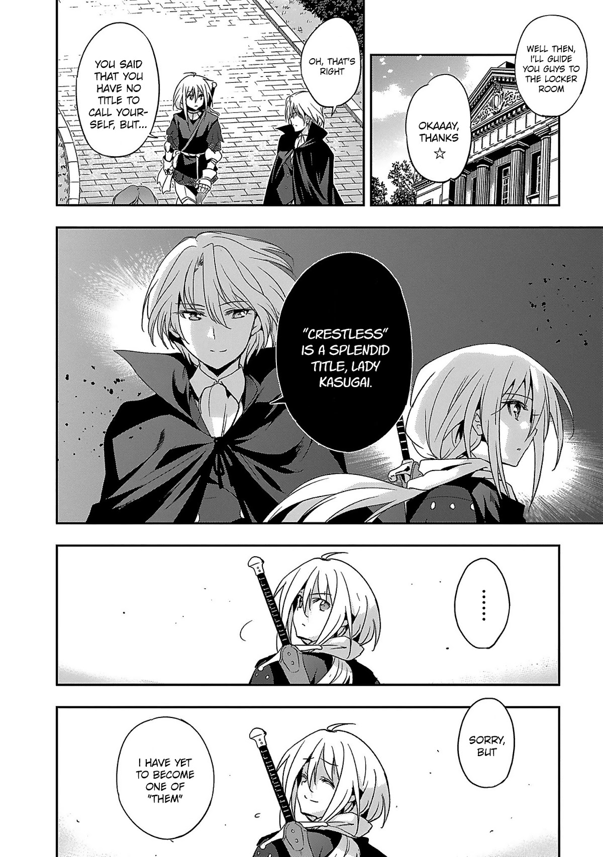Shoujo Kishidan x Knight Tale Chapter 5 page 8 - Chapter 5: Act 5