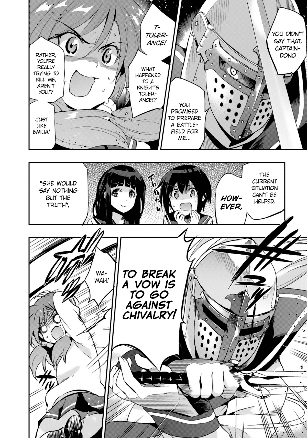 Shoujo Kishidan x Knight Tale Chapter 7 page 12 - Chapter 7: Act 7