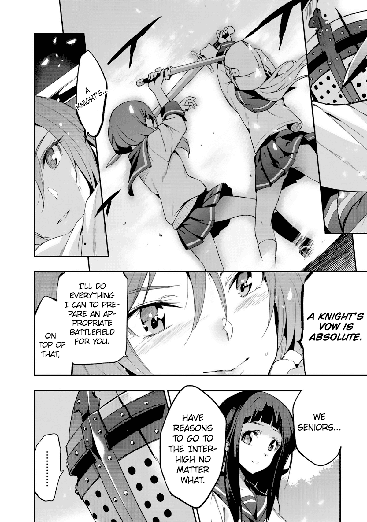 Shoujo Kishidan x Knight Tale Chapter 7 page 14 - Chapter 7: Act 7