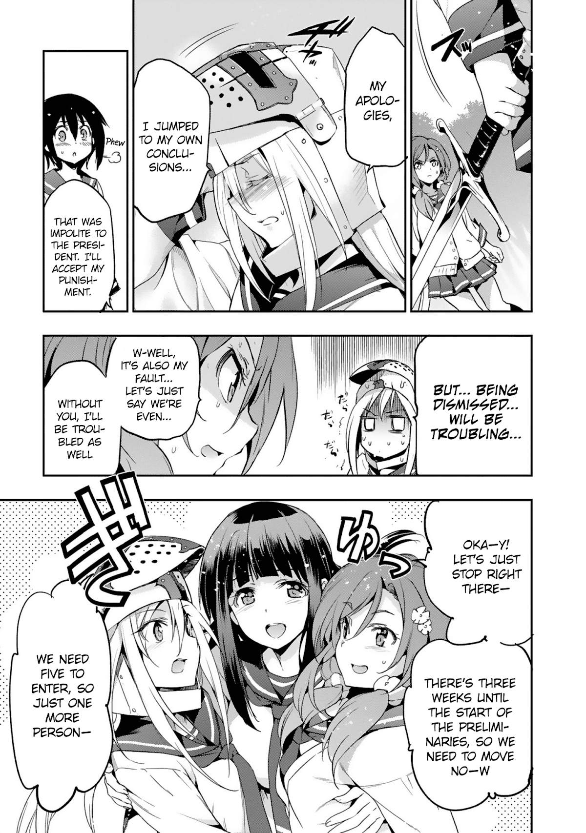 Shoujo Kishidan x Knight Tale Chapter 7 page 15 - Chapter 7: Act 7