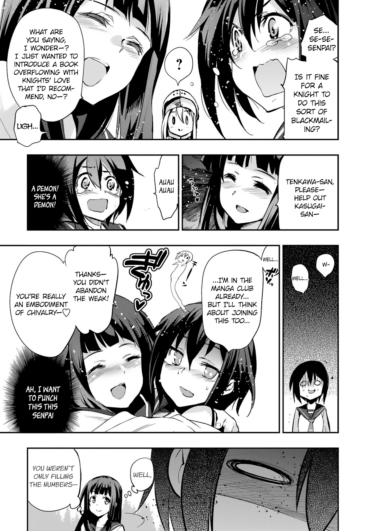 Shoujo Kishidan x Knight Tale Chapter 7 page 17 - Chapter 7: Act 7