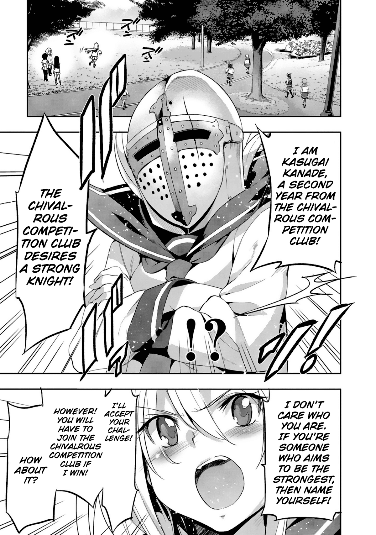 Shoujo Kishidan x Knight Tale Chapter 7 page 19 - Chapter 7: Act 7