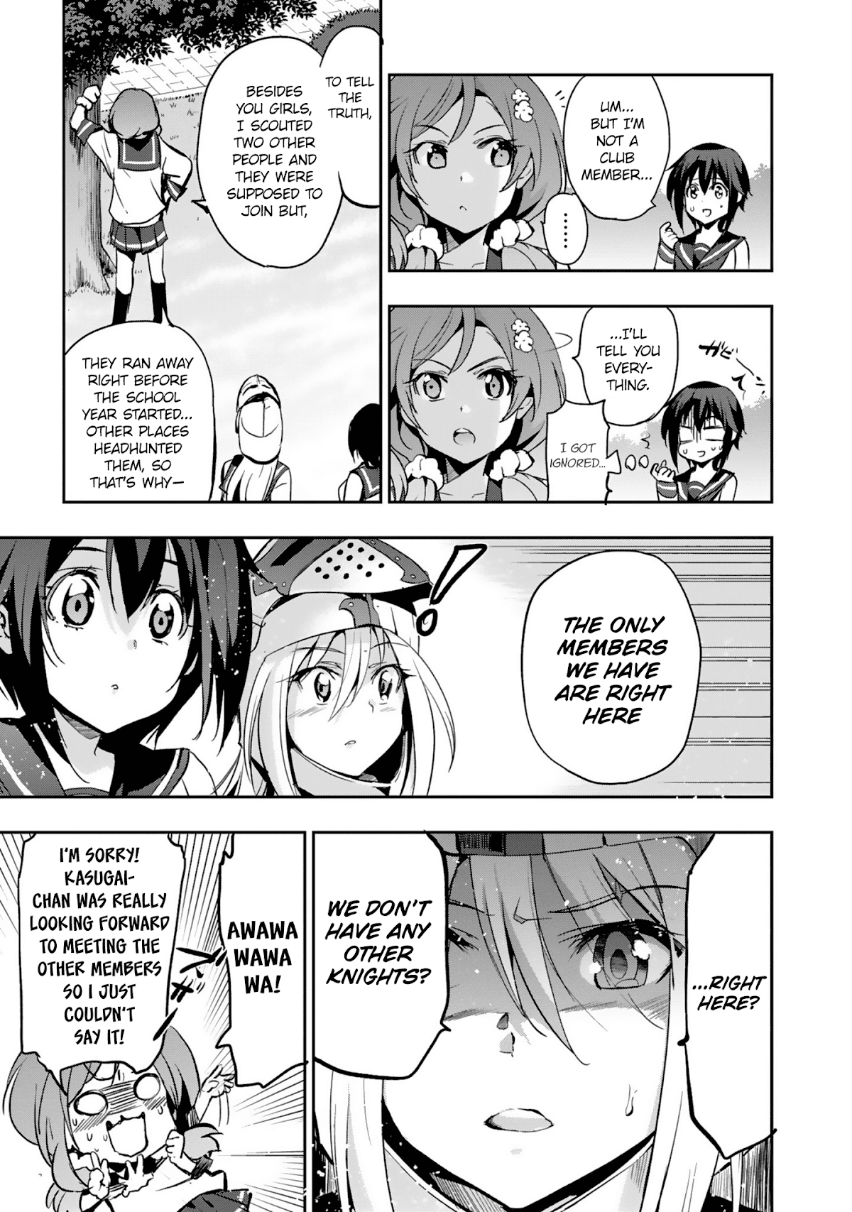 Shoujo Kishidan x Knight Tale Chapter 7 page 9 - Chapter 7: Act 7