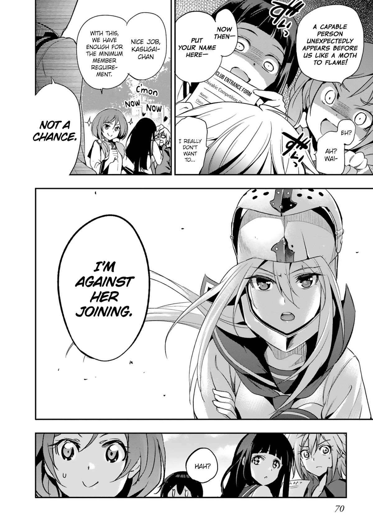 Shoujo Kishidan x Knight Tale Chapter 8 page 10 - Chapter 8: Act 8