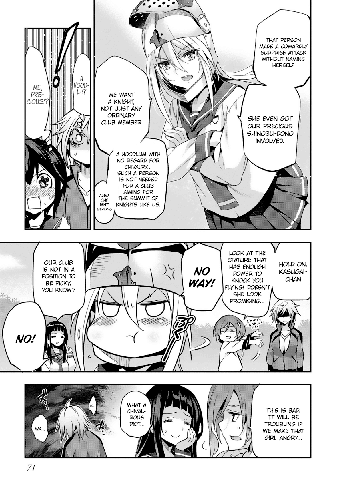 Shoujo Kishidan x Knight Tale Chapter 8 page 11 - Chapter 8: Act 8