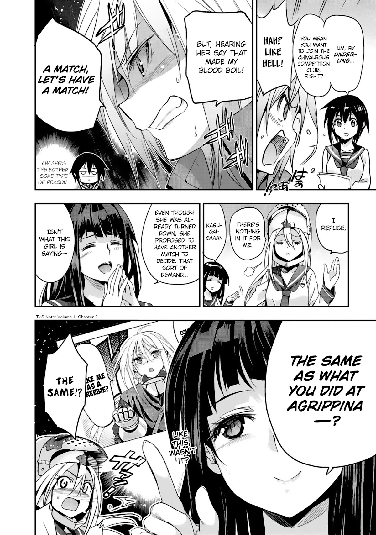 Shoujo Kishidan x Knight Tale Chapter 8 page 14 - Chapter 8: Act 8