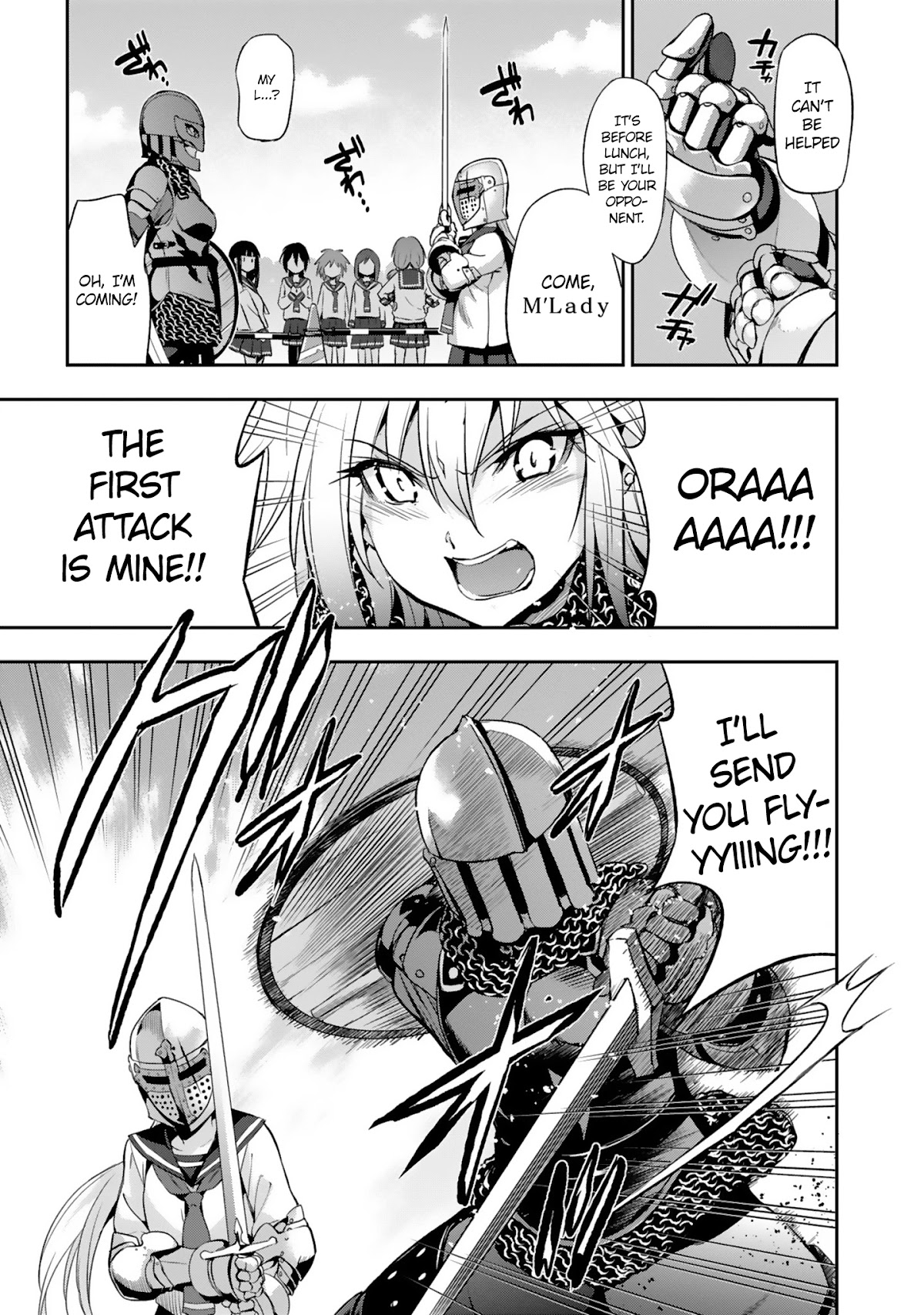 Shoujo Kishidan x Knight Tale Chapter 9 page 9 - Chapter 9: Act 9