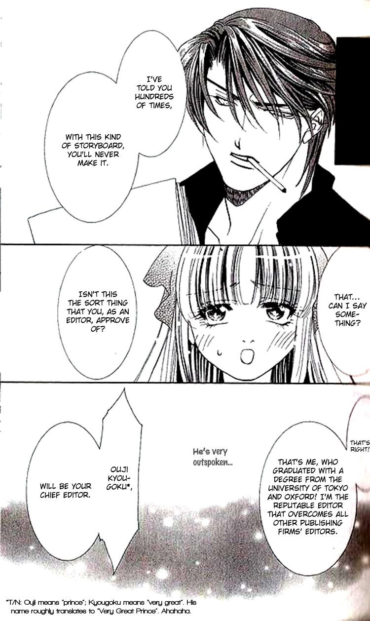 Shoujo Mangaka no Koi (OSAKABE Mashin) Chapter 2.2 page 5 - Chapter 2 v2 : Otome Hanakouji's Anxieties