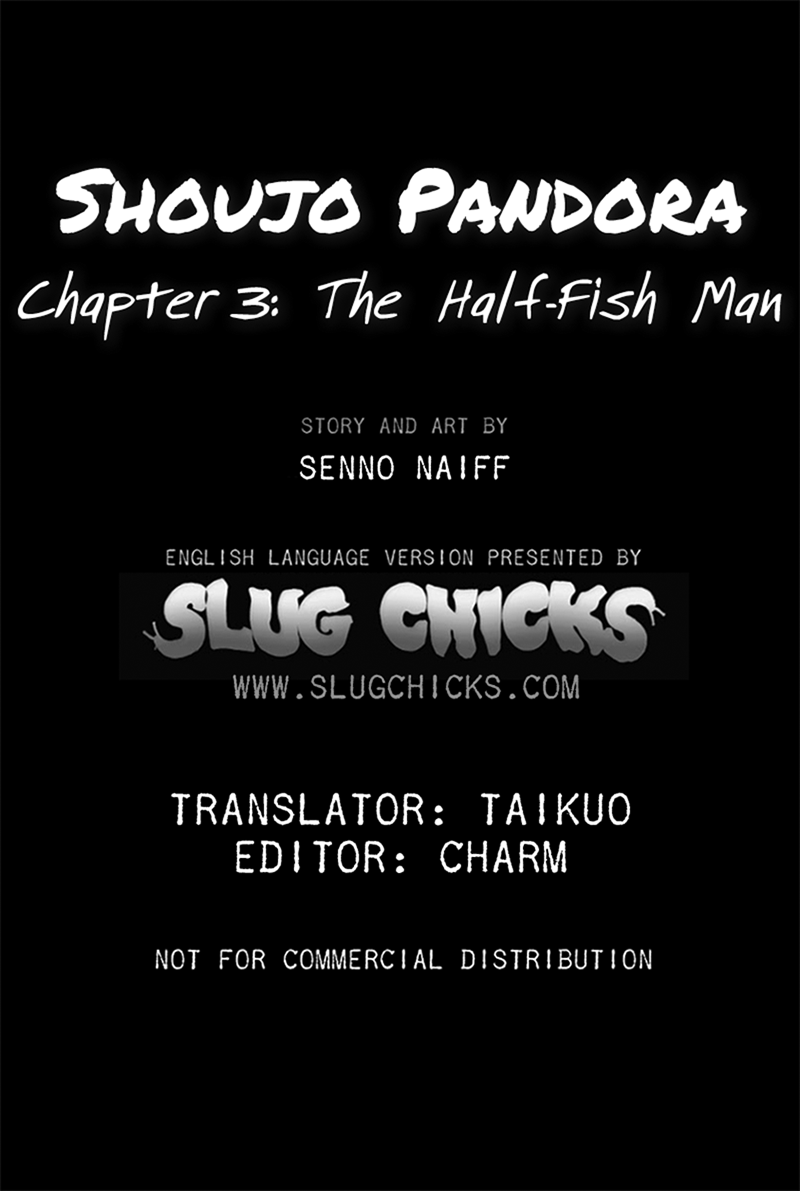 Shoujo Pandora Chapter 3 page 1 - Chapter 3: Half-fish Man