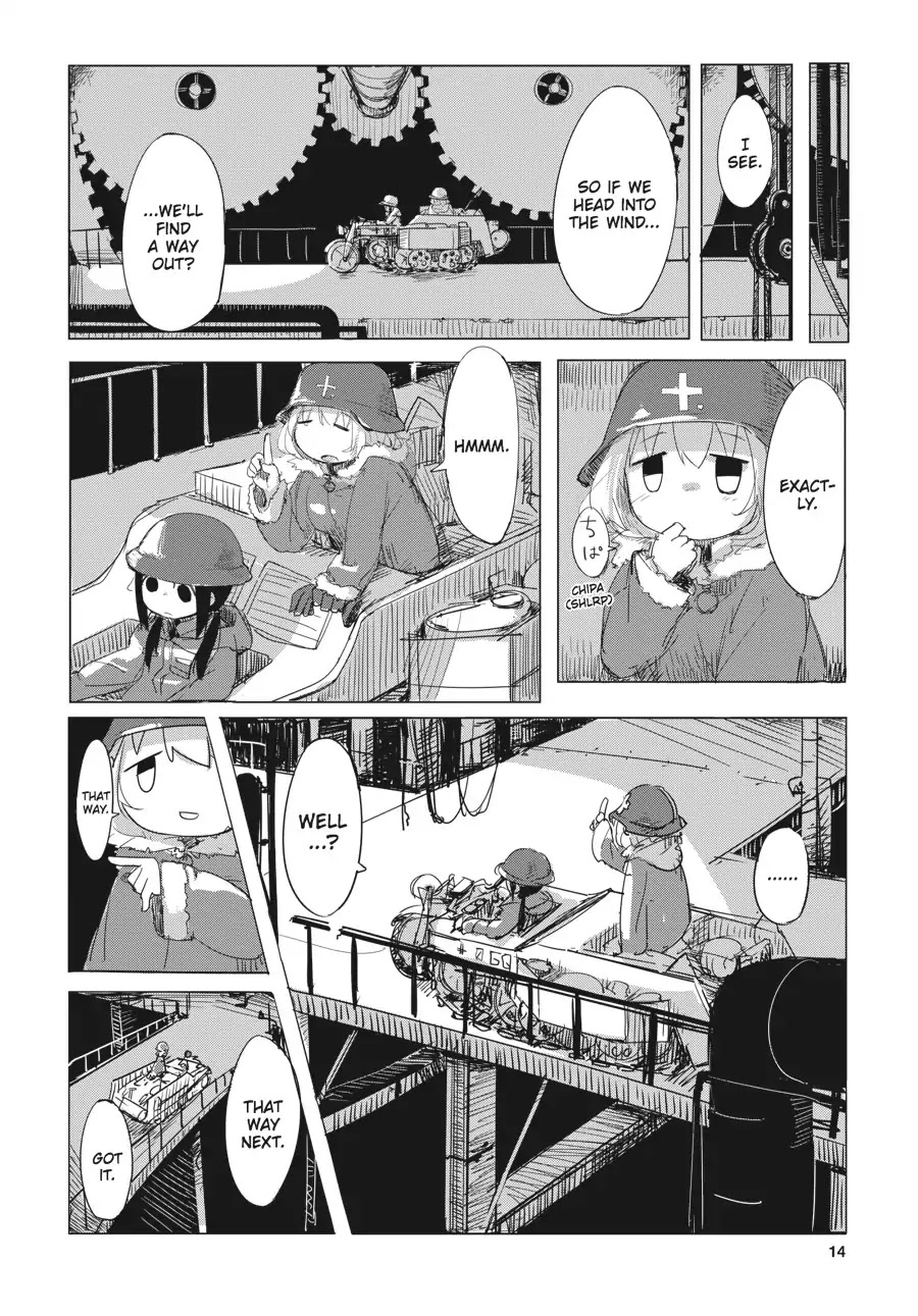 Shoujo Shuumatsu Ryokou Chapter 1 page 15 - Chapter 1: Starry Sky