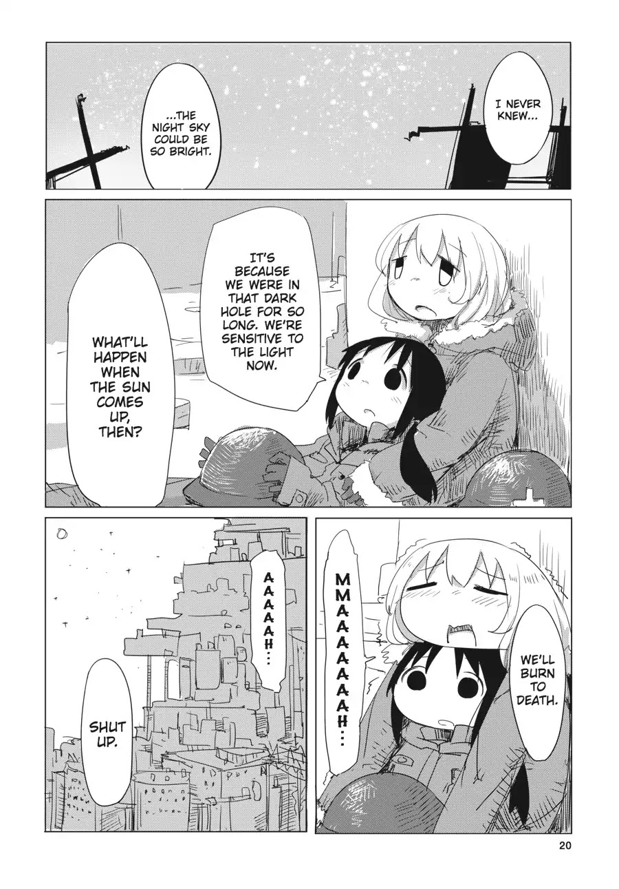 Shoujo Shuumatsu Ryokou Chapter 1 page 20 - Chapter 1: Starry Sky