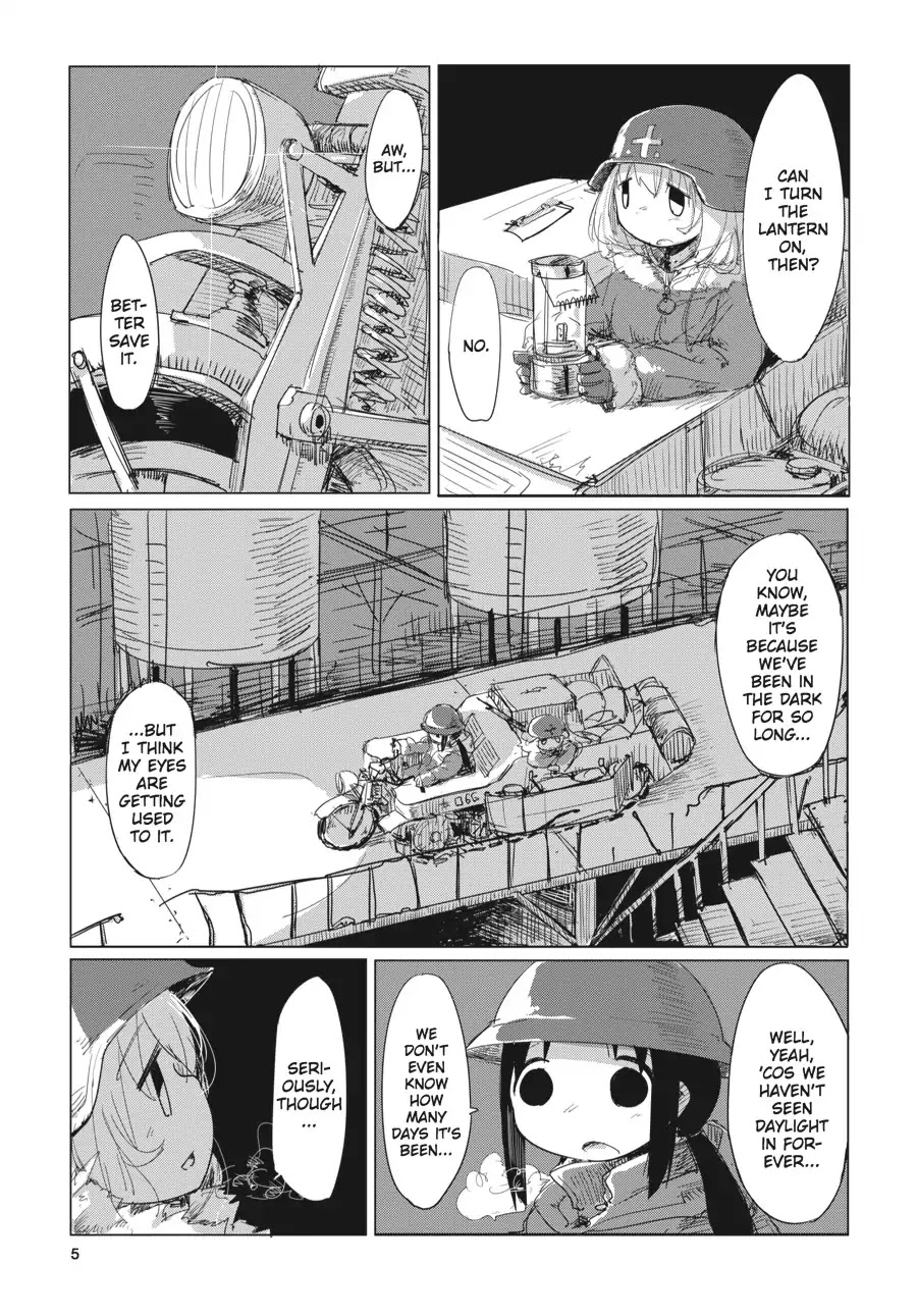 Shoujo Shuumatsu Ryokou Chapter 1 page 6 - Chapter 1: Starry Sky