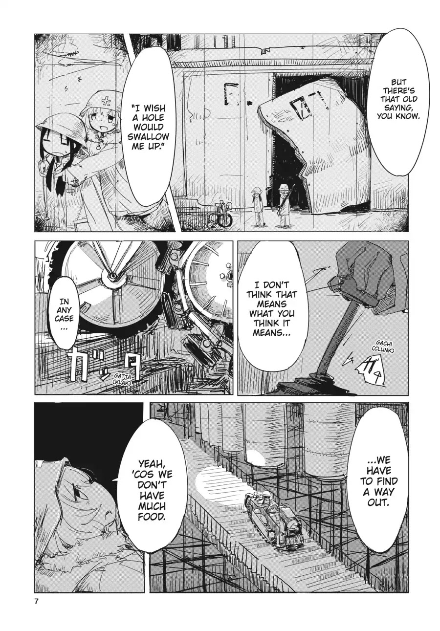 Shoujo Shuumatsu Ryokou Chapter 1 page 8 - Chapter 1: Starry Sky