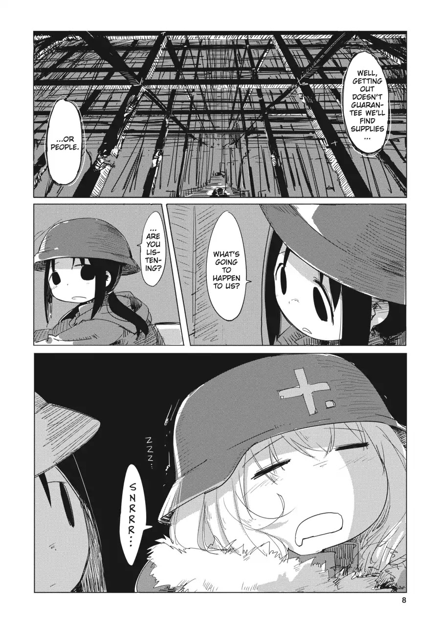 Shoujo Shuumatsu Ryokou Chapter 1 page 9 - Chapter 1: Starry Sky