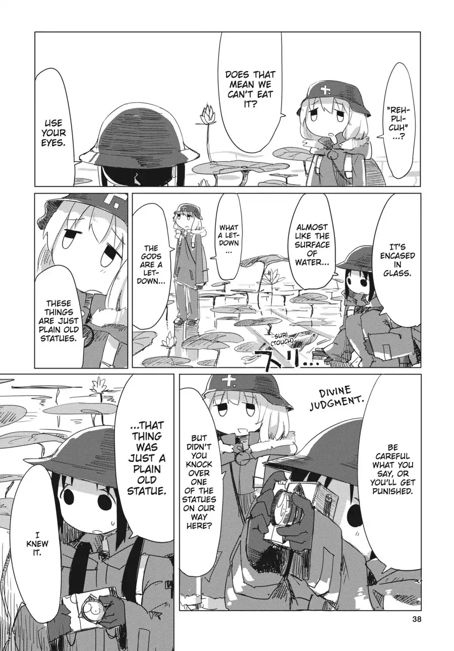 Shoujo Shuumatsu Ryokou Chapter 10 page 14 - Chapter 10: Temple