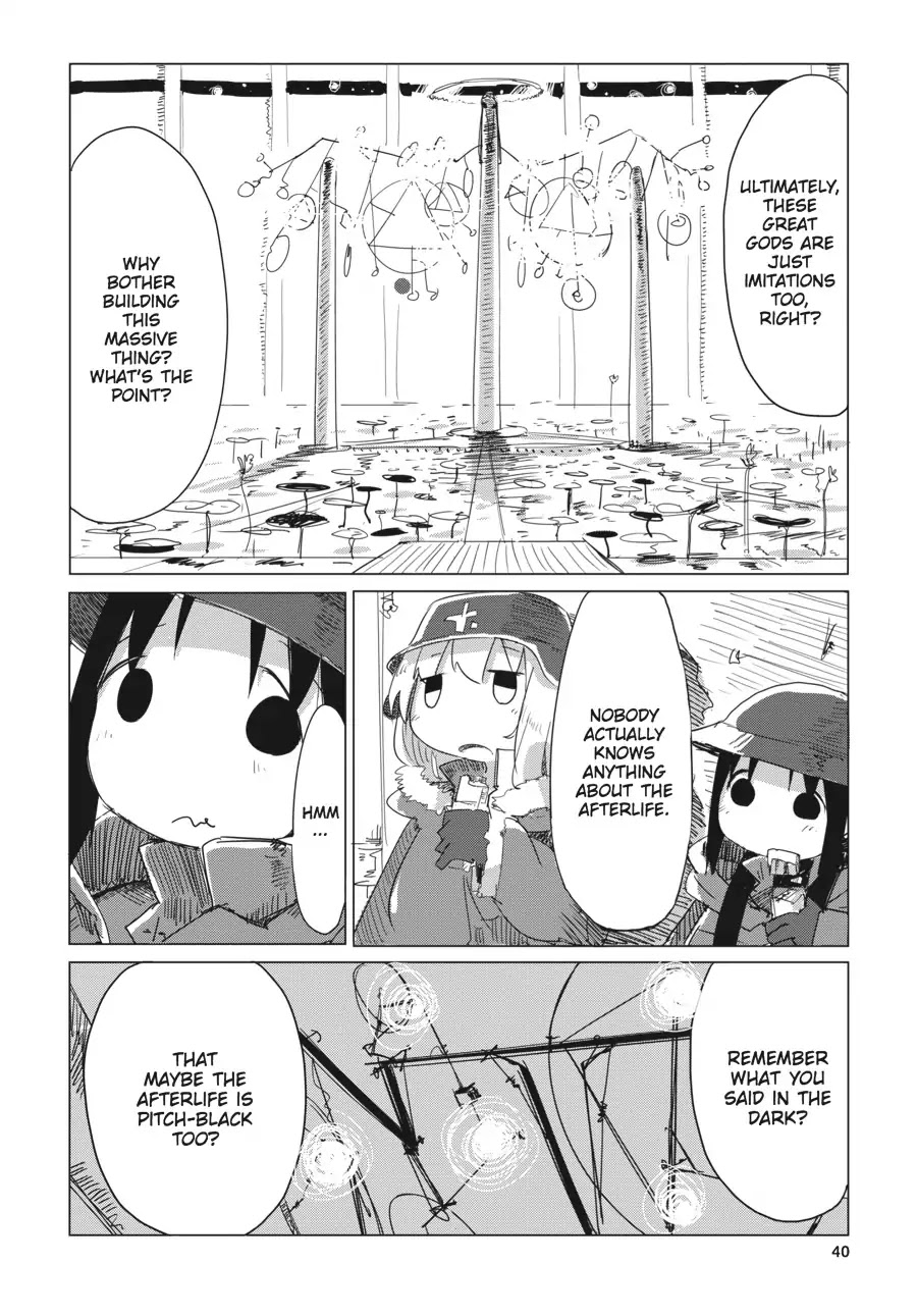 Shoujo Shuumatsu Ryokou Chapter 10 page 16 - Chapter 10: Temple