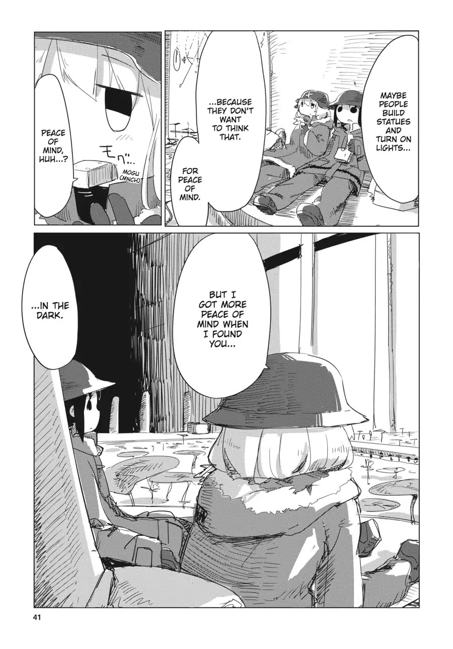Shoujo Shuumatsu Ryokou Chapter 10 page 17 - Chapter 10: Temple