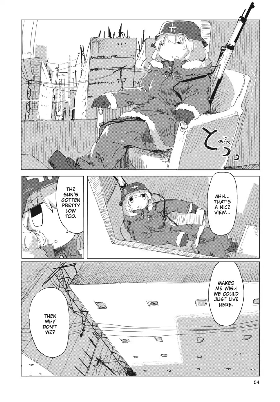 Shoujo Shuumatsu Ryokou Chapter 11 page 10 - Chapter 11: Residence