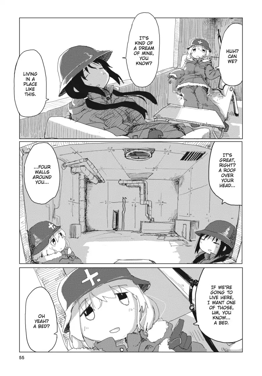 Shoujo Shuumatsu Ryokou Chapter 11 page 11 - Chapter 11: Residence