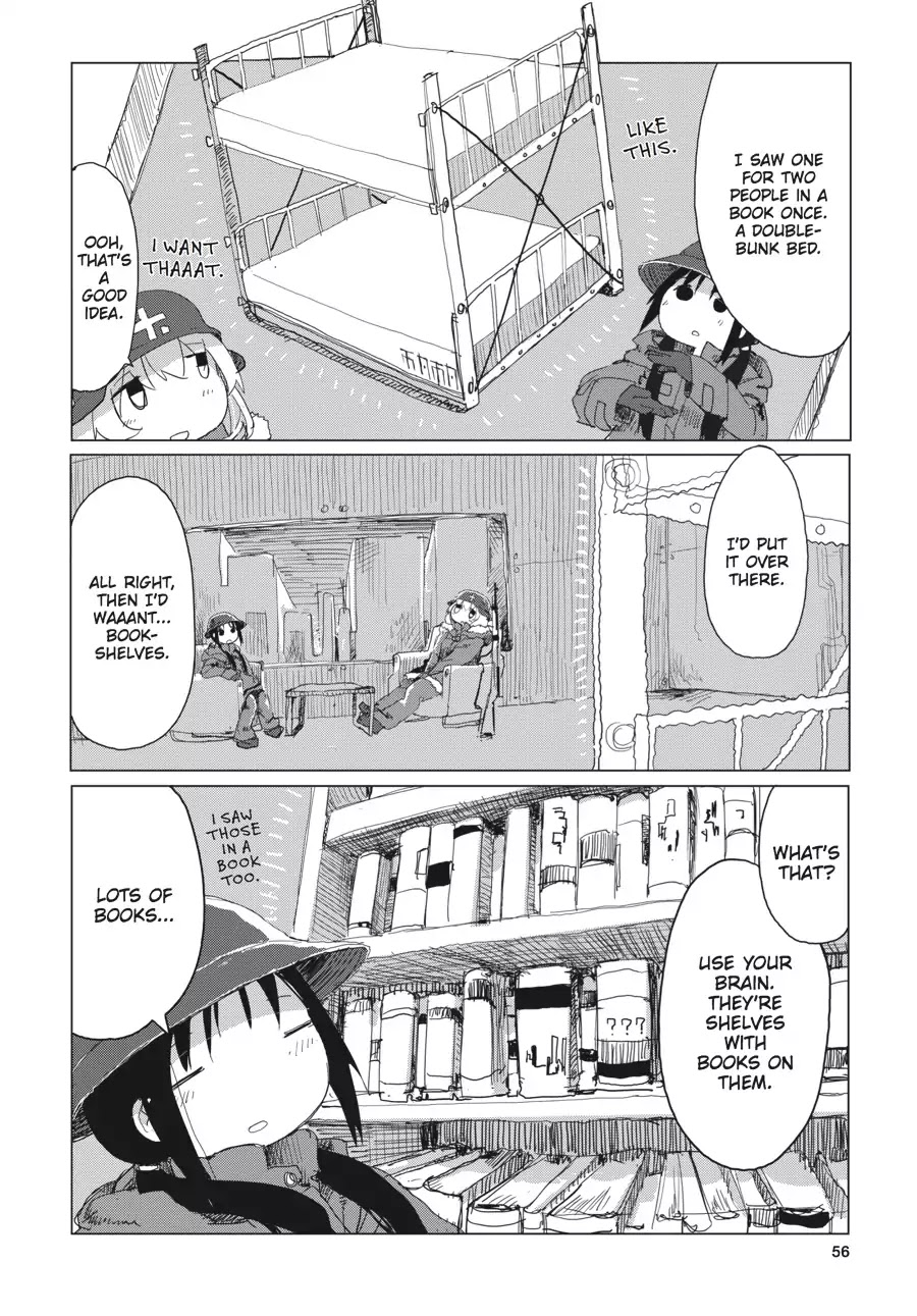 Shoujo Shuumatsu Ryokou Chapter 11 page 12 - Chapter 11: Residence