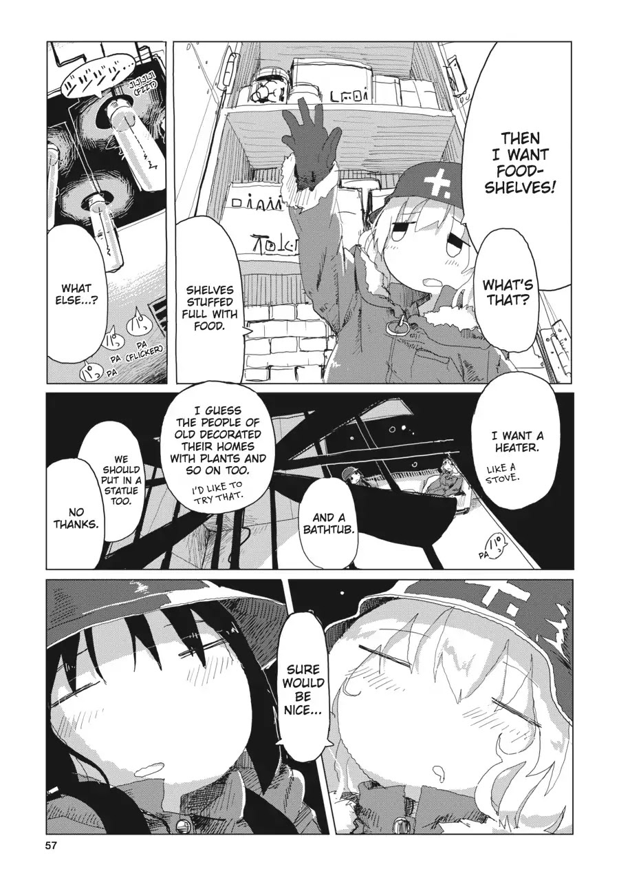 Shoujo Shuumatsu Ryokou Chapter 11 page 13 - Chapter 11: Residence