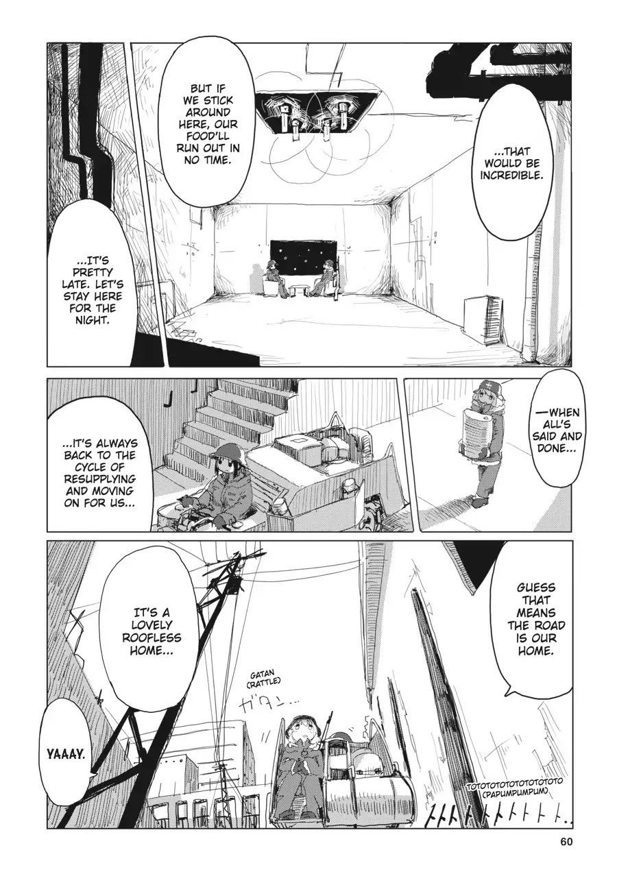 Shoujo Shuumatsu Ryokou Chapter 11 page 15 - Chapter 11: Residence