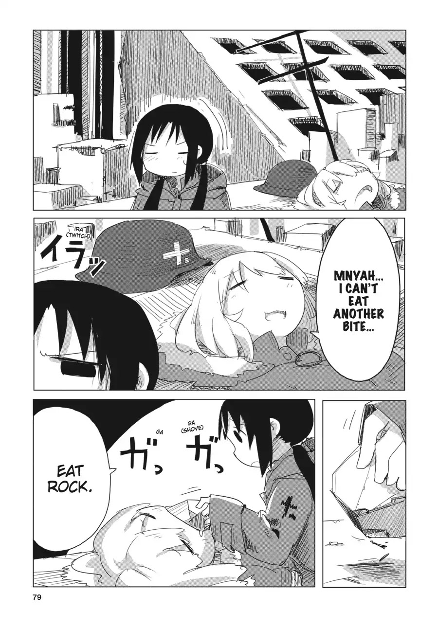 Shoujo Shuumatsu Ryokou Chapter 12 page 17 - Chapter 12: Nap