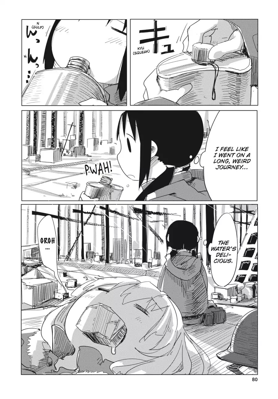 Shoujo Shuumatsu Ryokou Chapter 12 page 18 - Chapter 12: Nap
