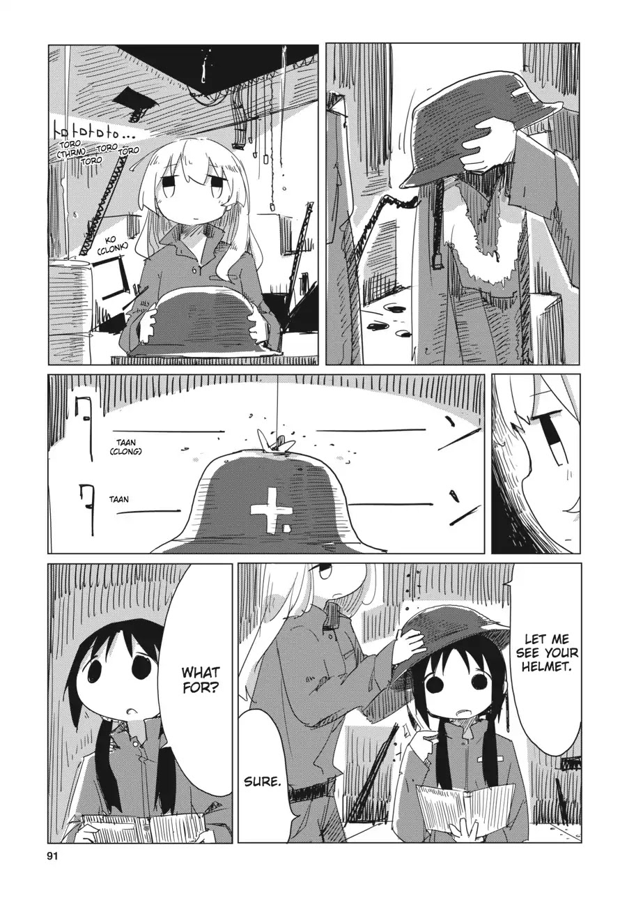 Shoujo Shuumatsu Ryokou Chapter 13 page 10 - Chapter 13: Rain Song
