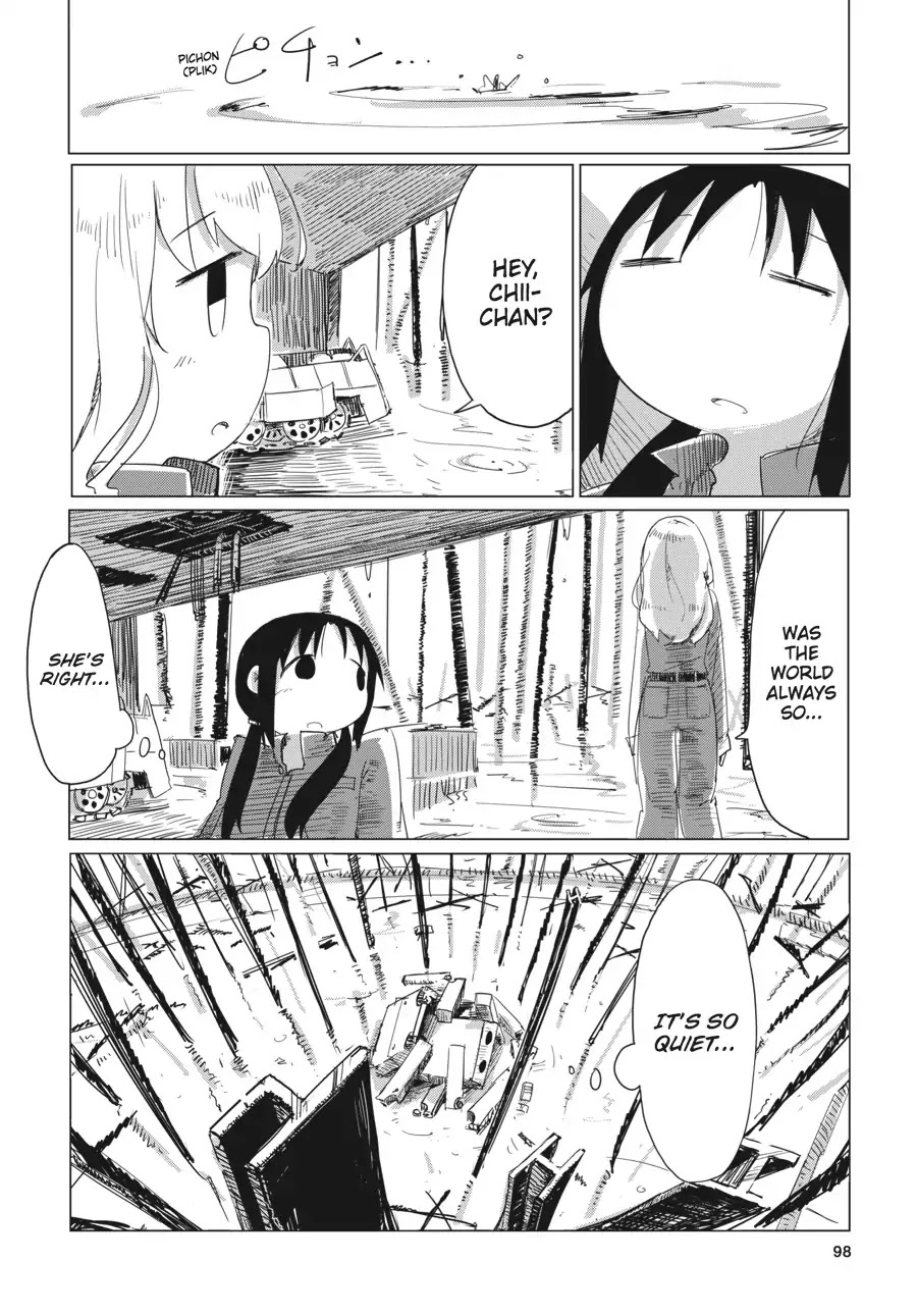 Shoujo Shuumatsu Ryokou Chapter 13 page 16 - Chapter 13: Rain Song