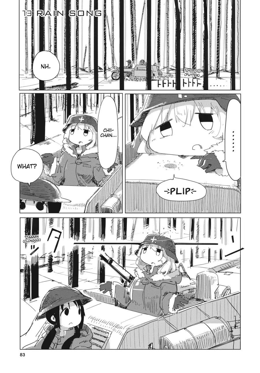 Shoujo Shuumatsu Ryokou Chapter 13 page 2 - Chapter 13: Rain Song