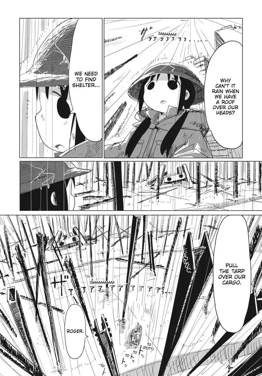 Shoujo Shuumatsu Ryokou Chapter 13 page 4 - Chapter 13: Rain Song