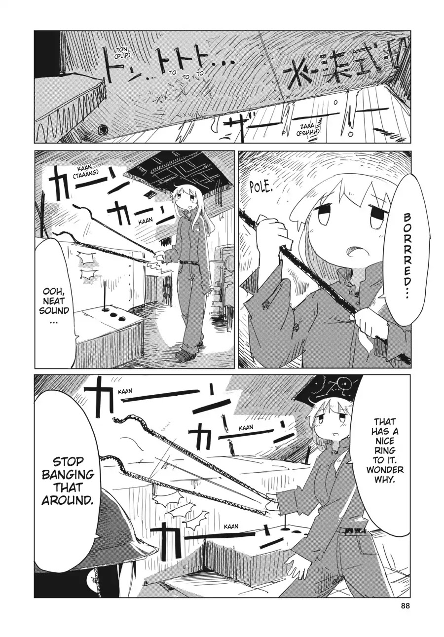 Shoujo Shuumatsu Ryokou Chapter 13 page 7 - Chapter 13: Rain Song