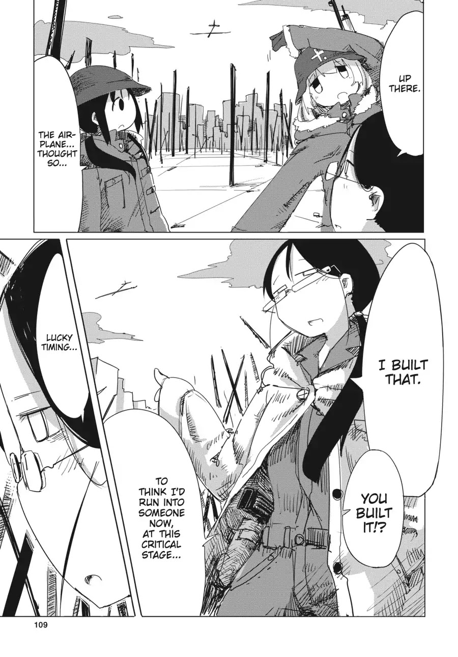 Shoujo Shuumatsu Ryokou Chapter 14 page 10 - Chapter 14: Breakdown