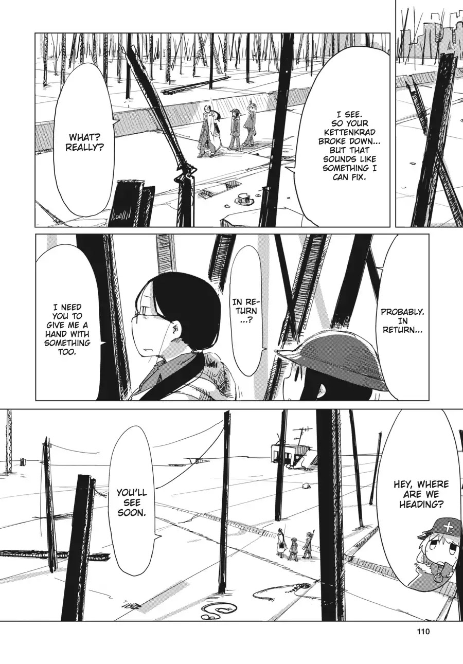 Shoujo Shuumatsu Ryokou Chapter 14 page 11 - Chapter 14: Breakdown