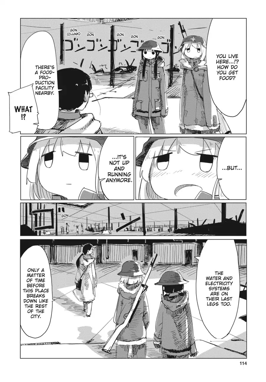 Shoujo Shuumatsu Ryokou Chapter 14 page 14 - Chapter 14: Breakdown