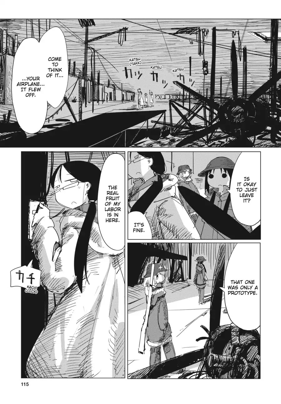 Shoujo Shuumatsu Ryokou Chapter 14 page 15 - Chapter 14: Breakdown