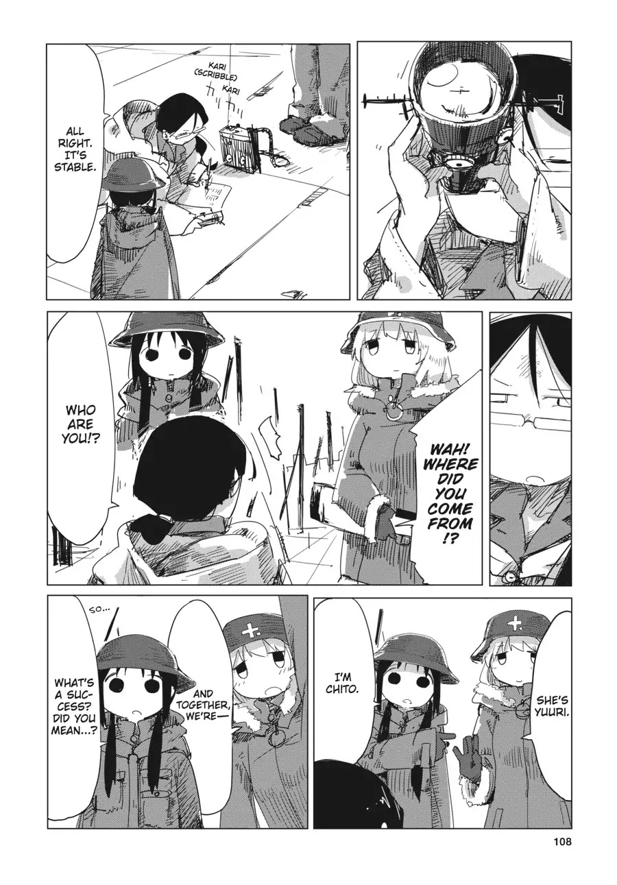 Shoujo Shuumatsu Ryokou Chapter 14 page 9 - Chapter 14: Breakdown
