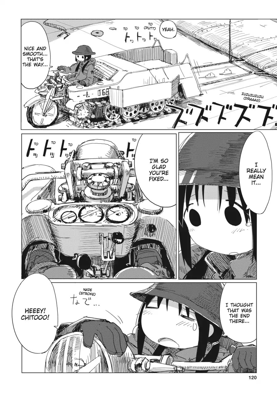 Shoujo Shuumatsu Ryokou Chapter 15 page 2 - Chapter 15: Technology