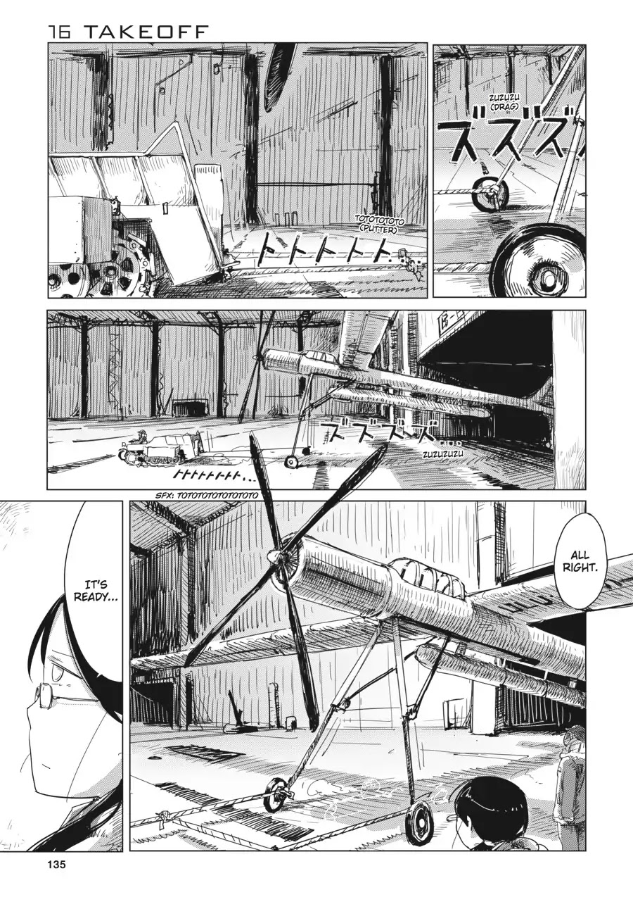Shoujo Shuumatsu Ryokou Chapter 16 page 1 - Chapter 16: Takeoff