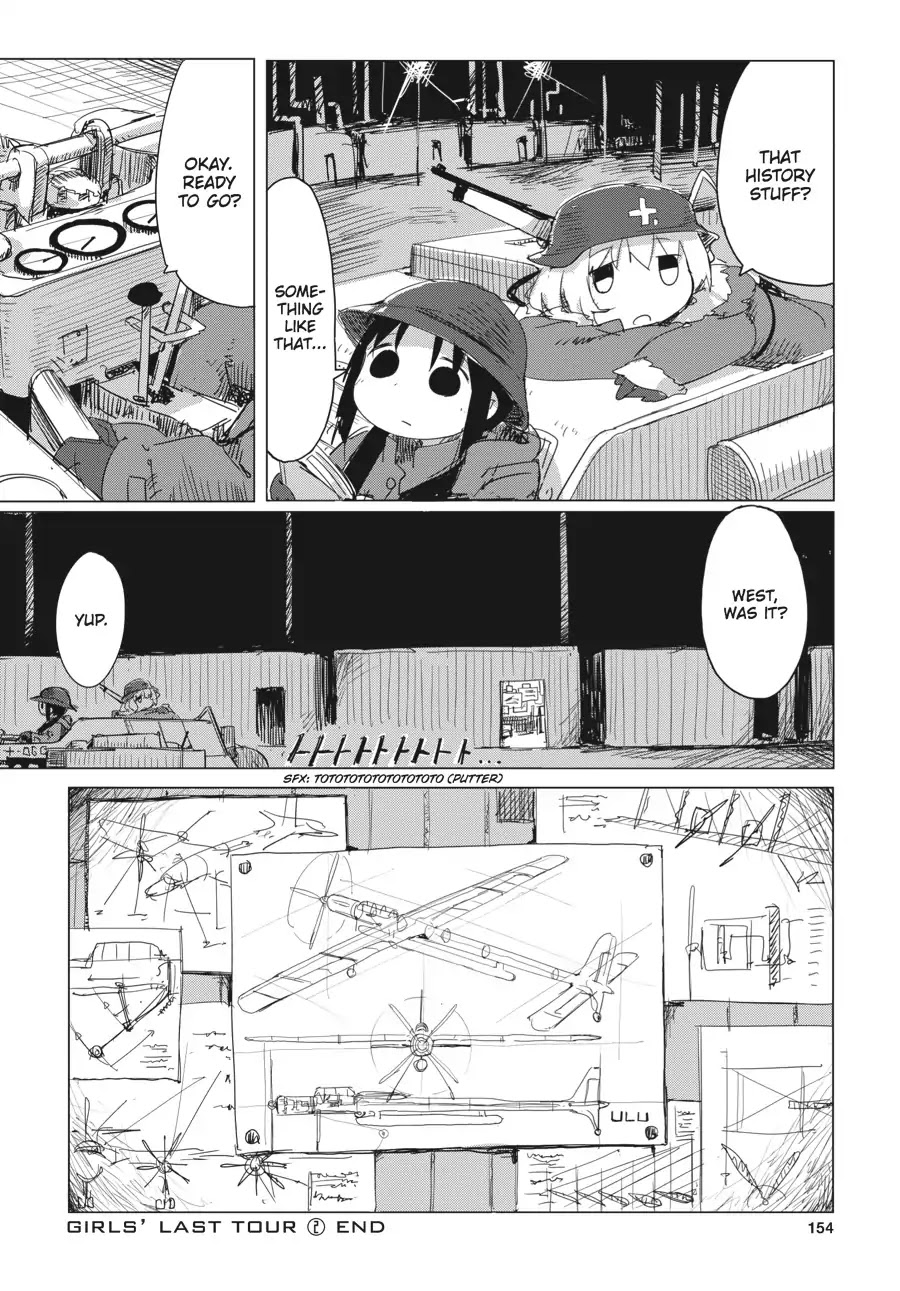 Shoujo Shuumatsu Ryokou Chapter 16 page 18 - Chapter 16: Takeoff