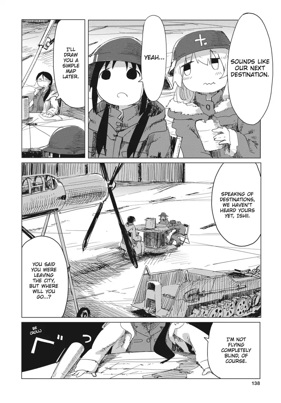 Shoujo Shuumatsu Ryokou Chapter 16 page 4 - Chapter 16: Takeoff
