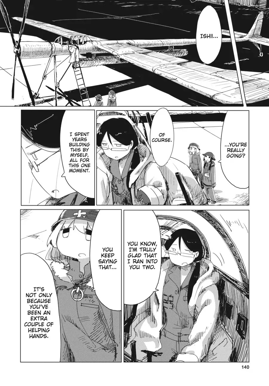 Shoujo Shuumatsu Ryokou Chapter 16 page 6 - Chapter 16: Takeoff