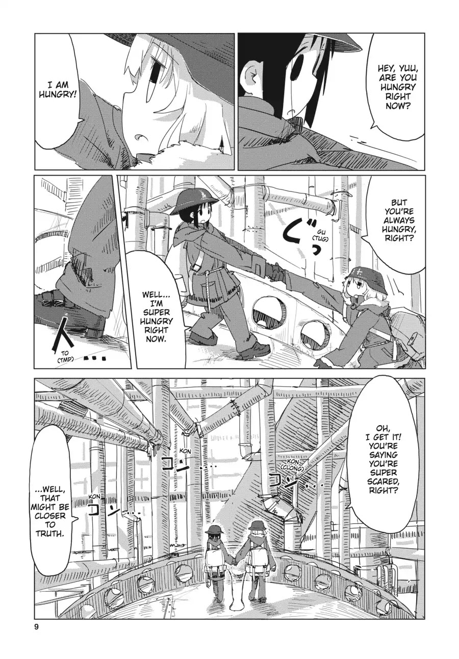 Shoujo Shuumatsu Ryokou Chapter 17 page 10 - Chapter 17: Labyrinth
